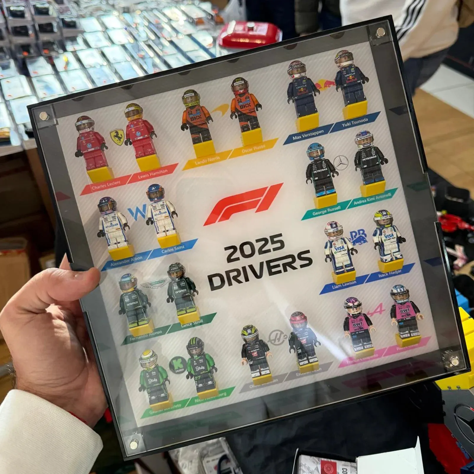 Picture Frame for MOC Speed Champion Driver 2025 - KABO