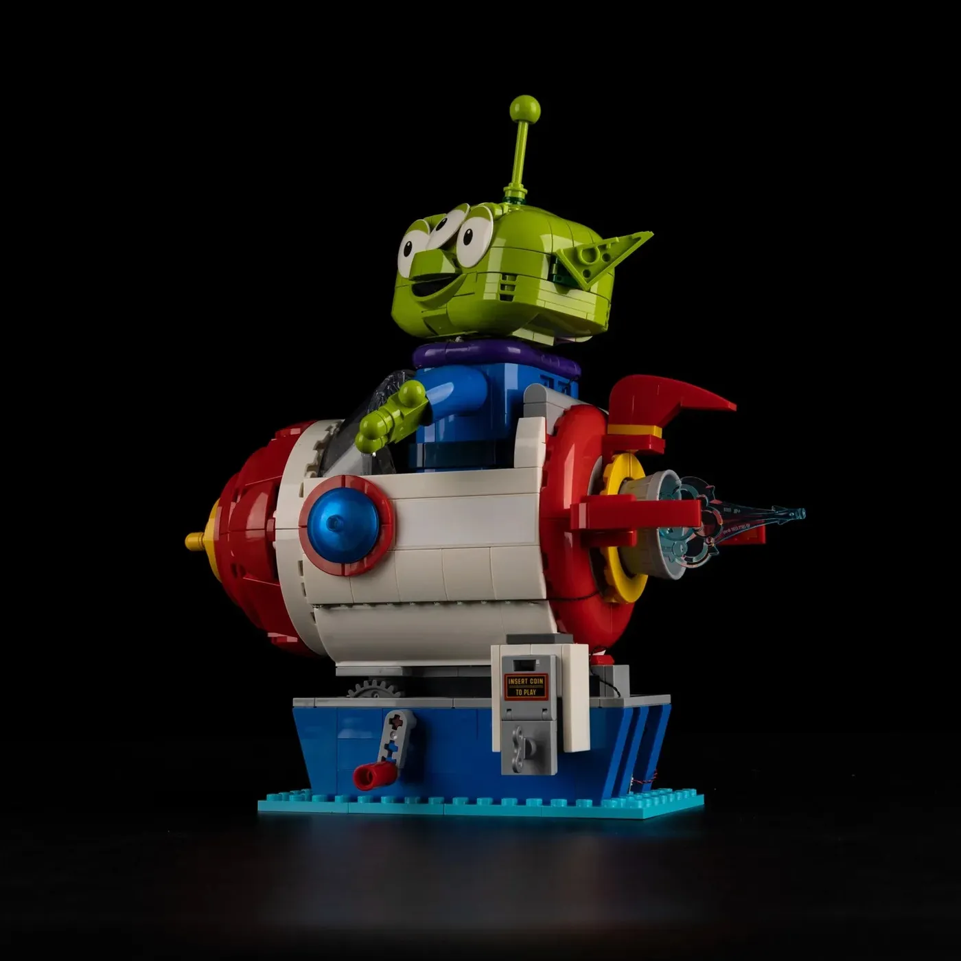 Premium-belysningskit kompatibelt med LEGO® Disney™ Alien with Pizza Planet Rocket Ride 43307 — 10