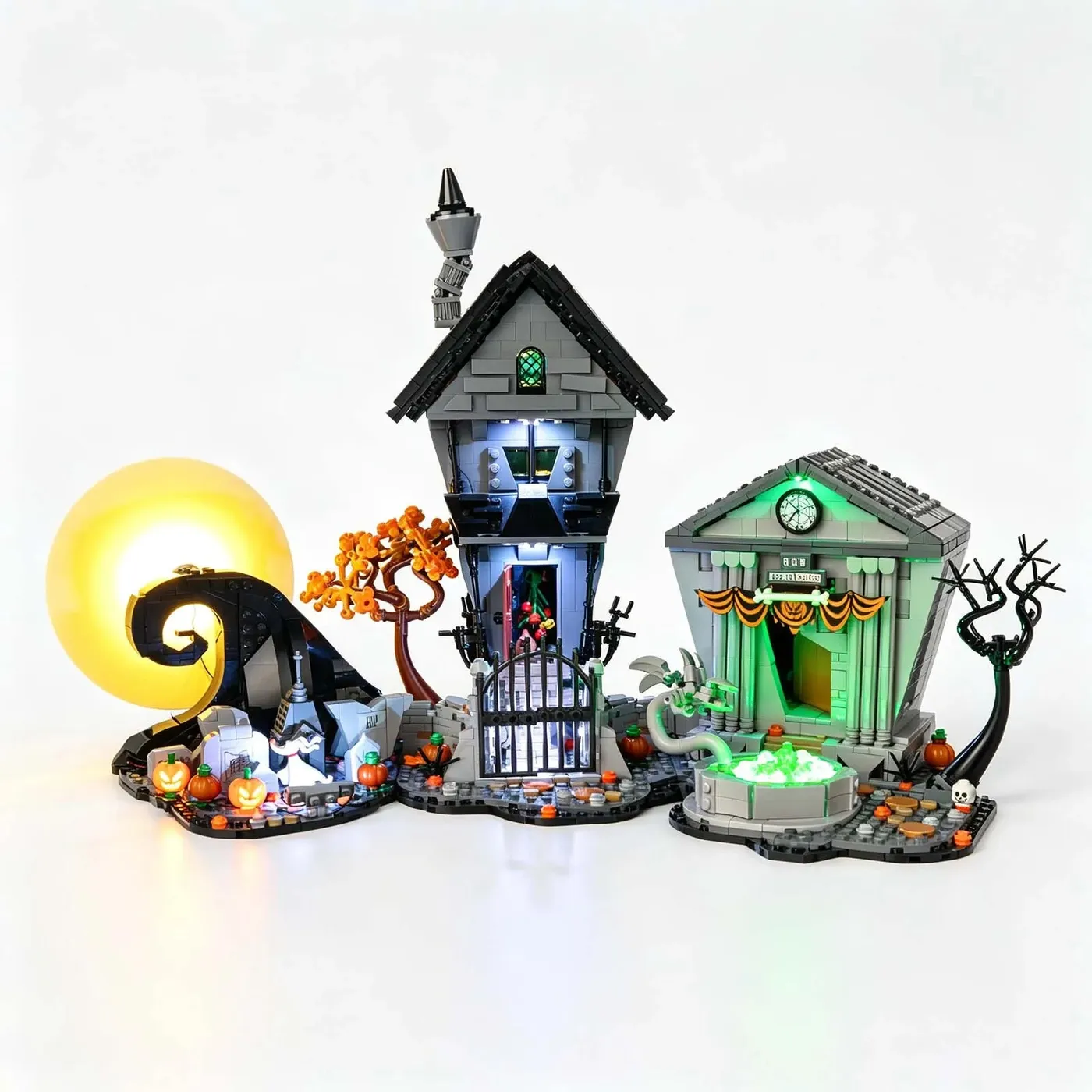 Premium apšvietimo rinkinys, suderinamas su LEGO Ideas Disney Tim Burton's The Nightmare Before Christmas 21351 — 2