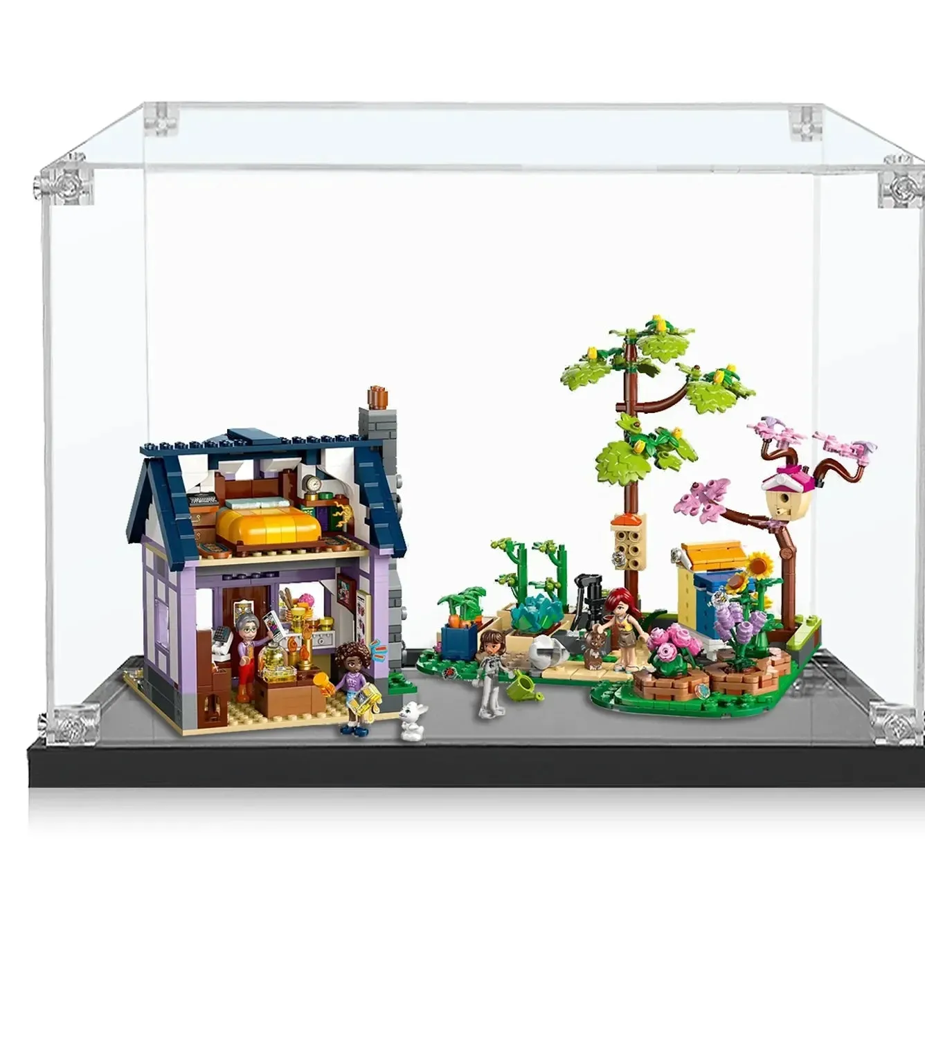 Eksponavimo dėžė LEGO® Friends Beekeepers' House and Flower Garden 42669