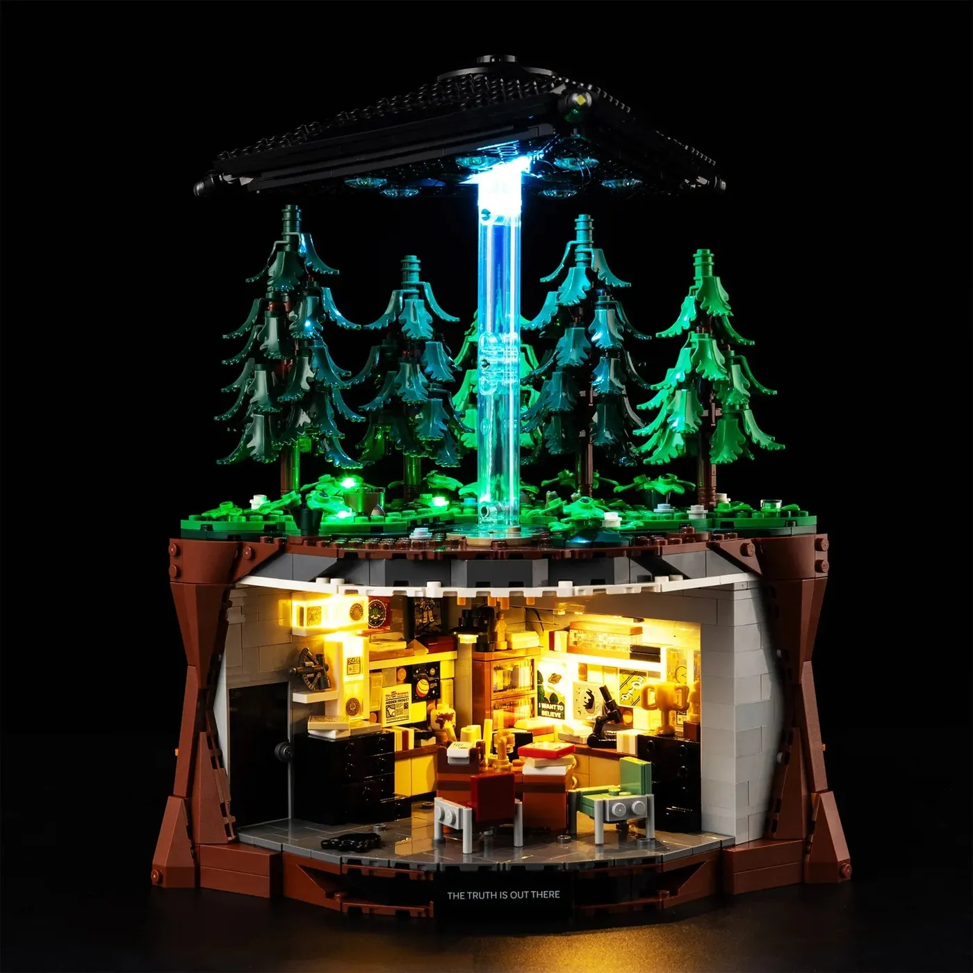 Premium apšvietimo rinkinys, suderinamas su LEGO Ideas The X-Files 21369 — 19