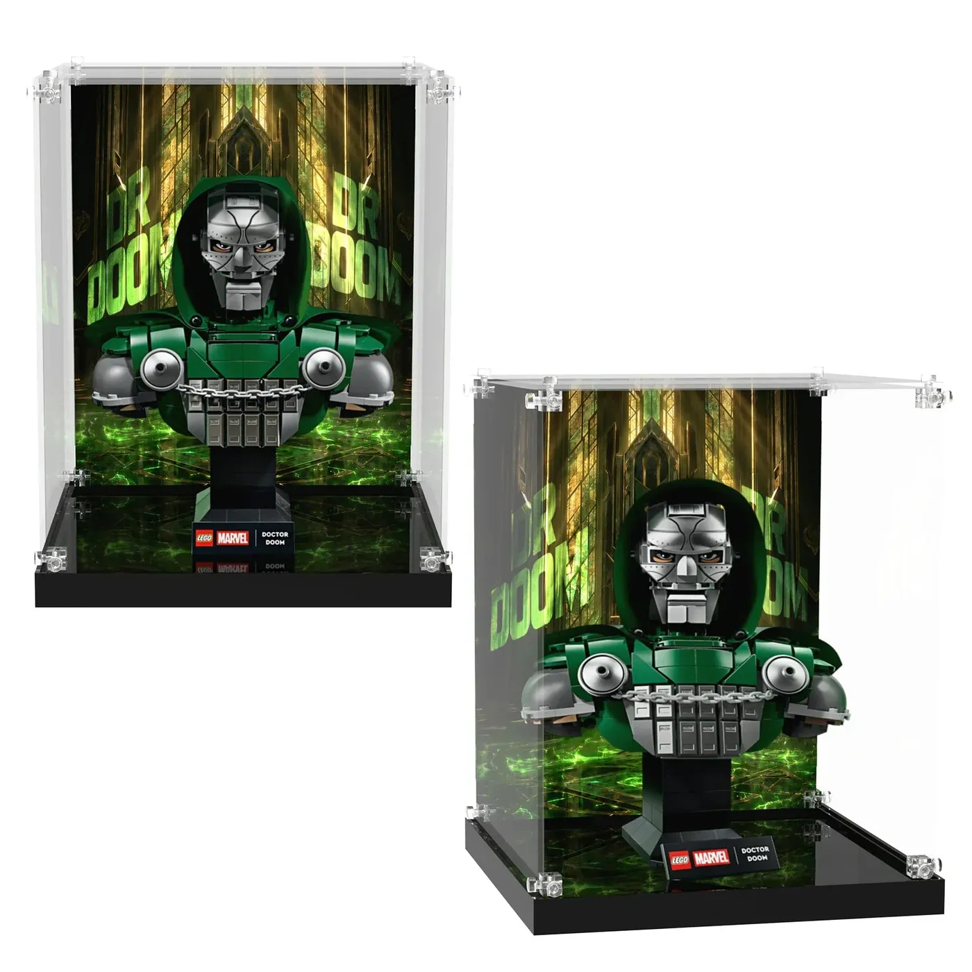 Acryl-Vitrine für LEGO Marvel Doctor Doom Bust 76345 — 10