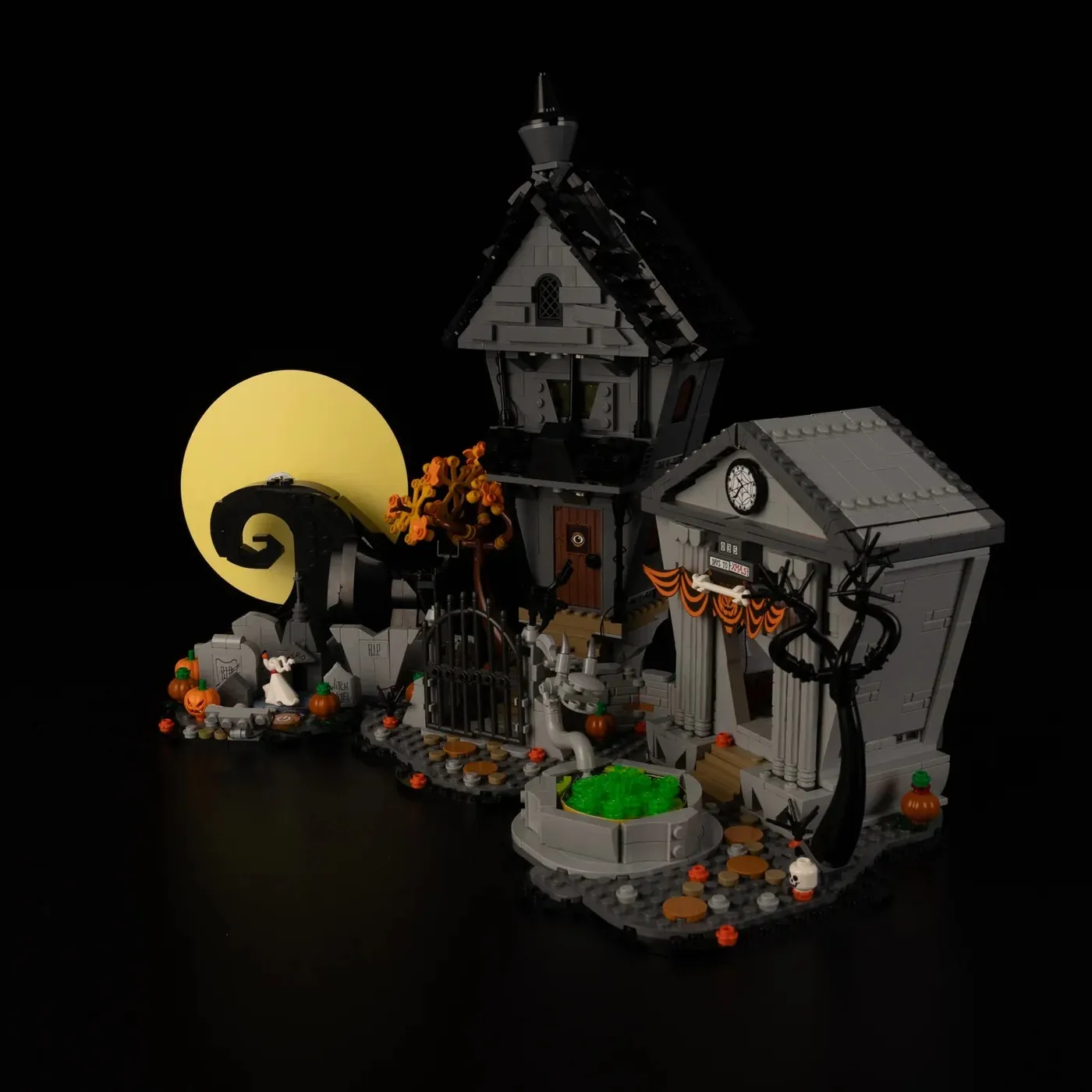 Premium apšvietimo rinkinys, suderinamas su LEGO Ideas Disney Tim Burton's The Nightmare Before Christmas 21351 — 10