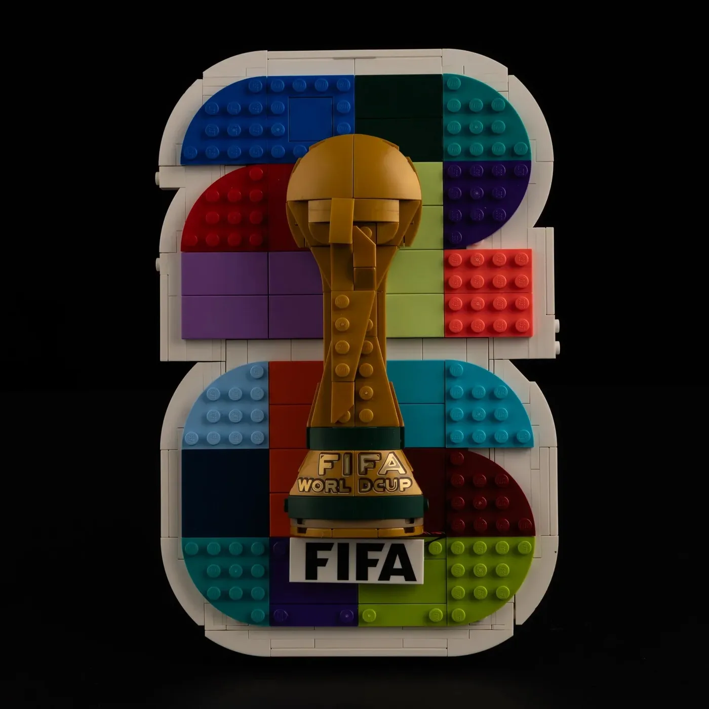 Premium Light Kit Compatible with LEGO® Editions FIFA World Cup 2026™ Official Emblem 43032 — 9