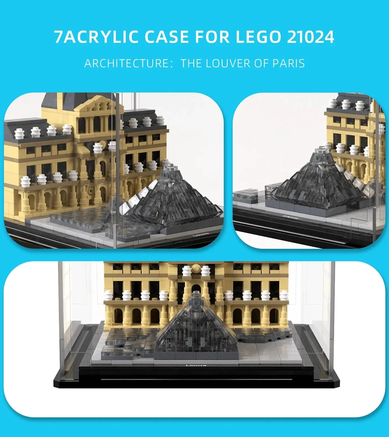 Montrar för Lego Architecture Louvre 21024 — 5