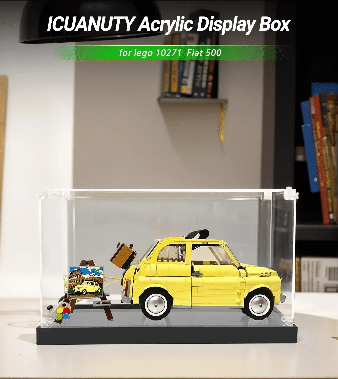 Vitrine für LEGO Creator Expert Fiat 500 10271 — 2