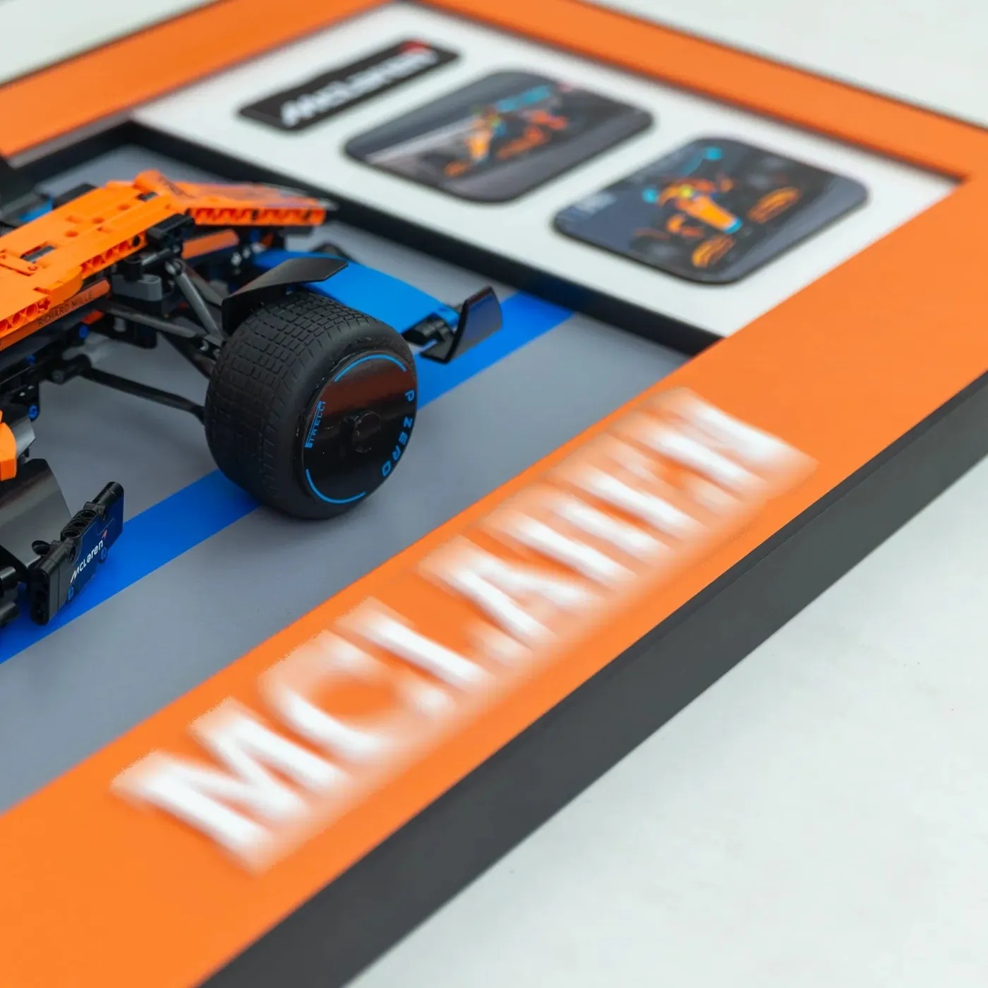 Wand-Display-Kollektion für LEGO Technic™ F1 Rennwagen 42206 42207 42171 42141 — 8