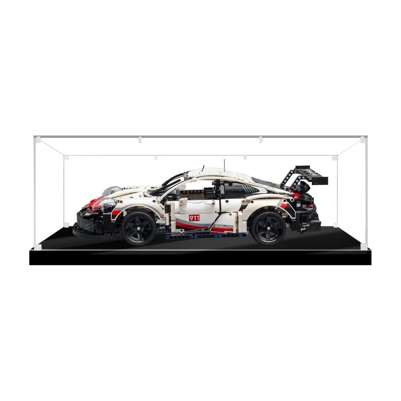Acryl-Vitrine für LEGO Automodelle im Maßstab 1:8: 42083 42096 42125 42056 42115 42172 — 5