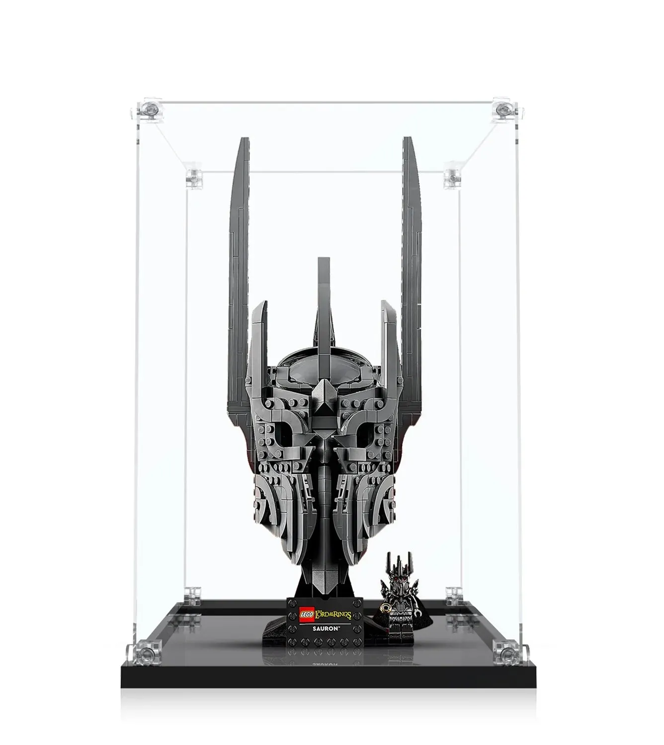 Gablota ekspozycyjna Premium kompatybilna z LEGO® Icons The Lord of the Rings: Sauron's Helmet 11373 — 6