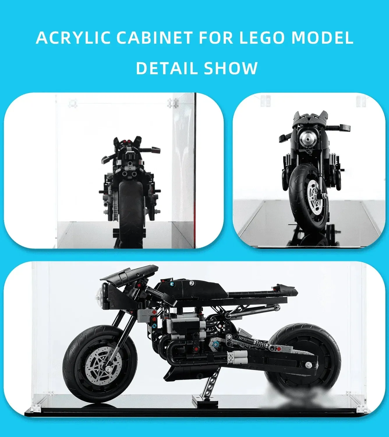 Vitrine für LEGO Technic The Batman - Batcycle 42155 — 5