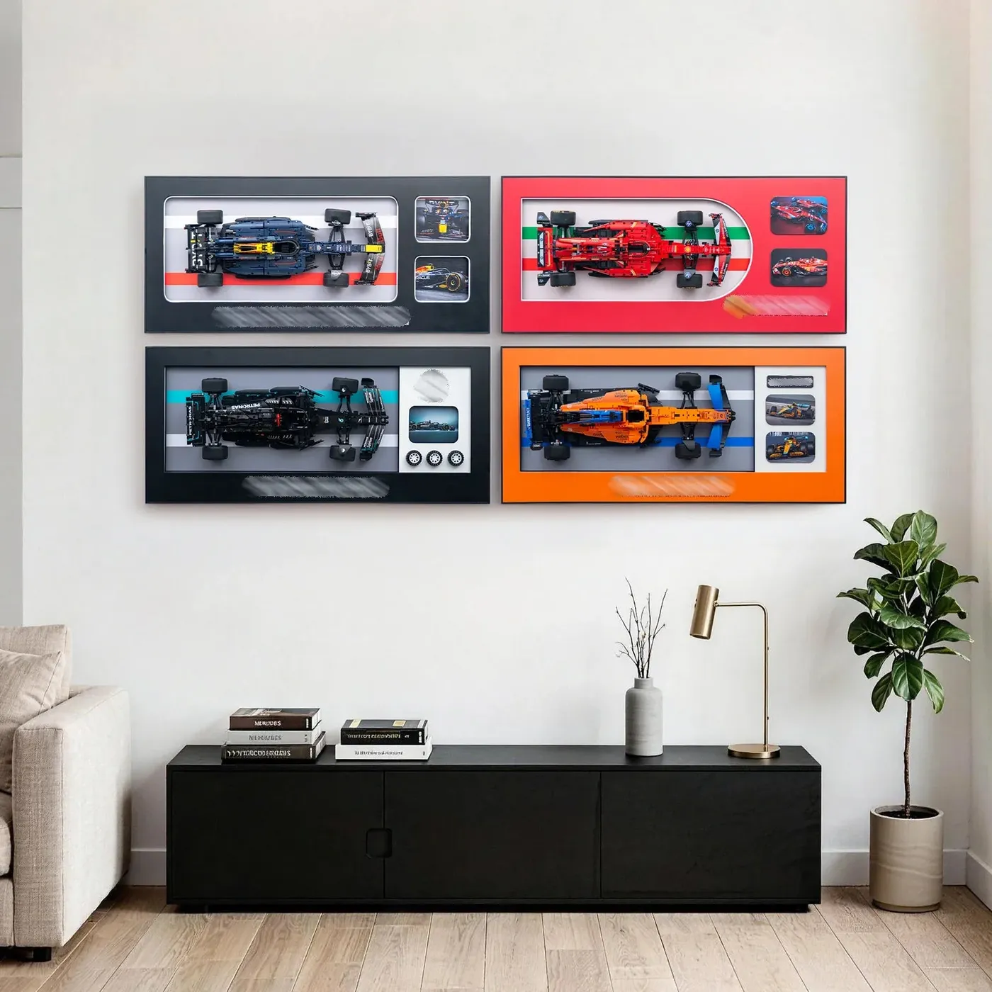 Sieninis eksponavimo rėmas LEGO® Technic™ Mercedes-AMG F1 W14 E Performance 42171 — 6