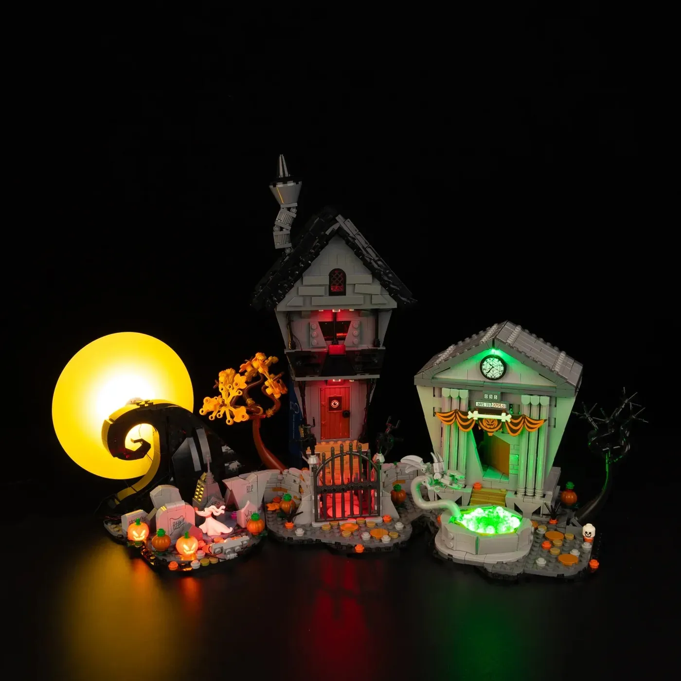 Premium apšvietimo rinkinys, suderinamas su LEGO Ideas Disney Tim Burton's The Nightmare Before Christmas 21351 — 7