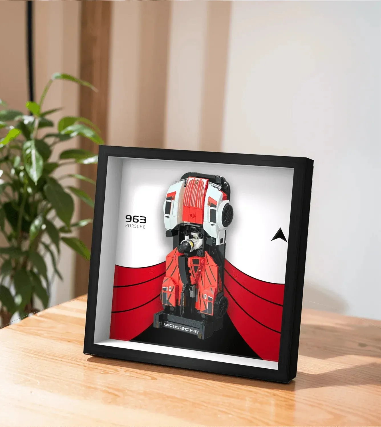 Displayram för bilmodellen LEGO Speed Champions Porsche 963 76916