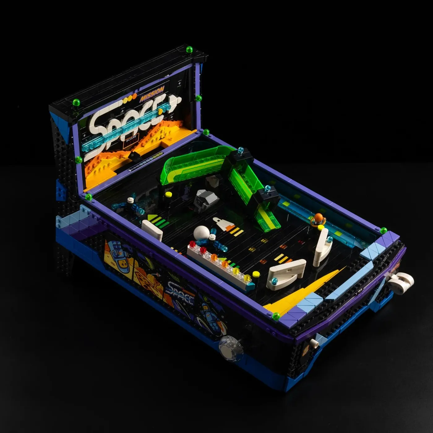 Premium-Beleuchtungsset kompatibel mit LEGO® Icons Arcade Pinball Machine 11374 — 15