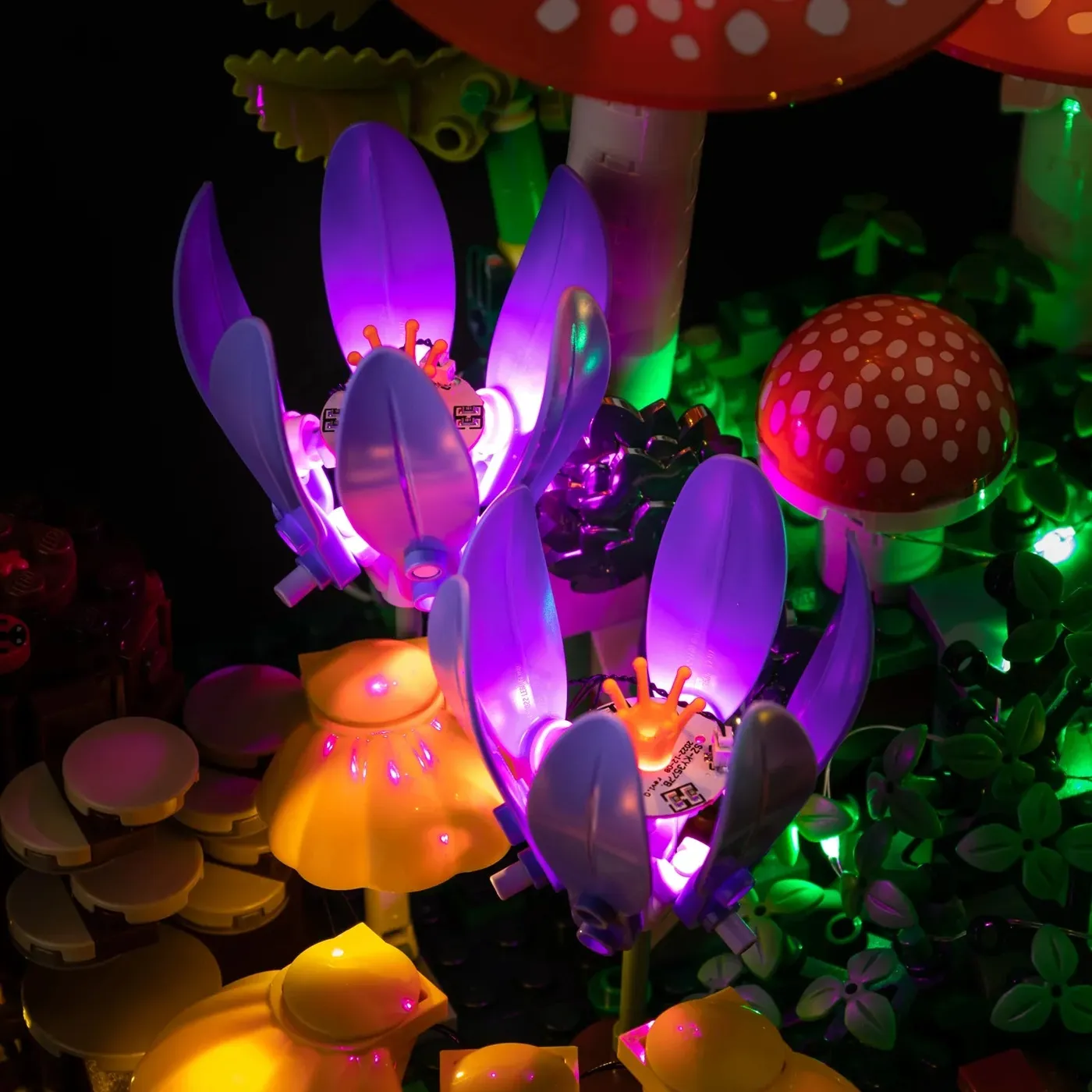 Premium Light Kit Compatible with LEGO Botanicals Woodland Mushrooms 11505 — 22
