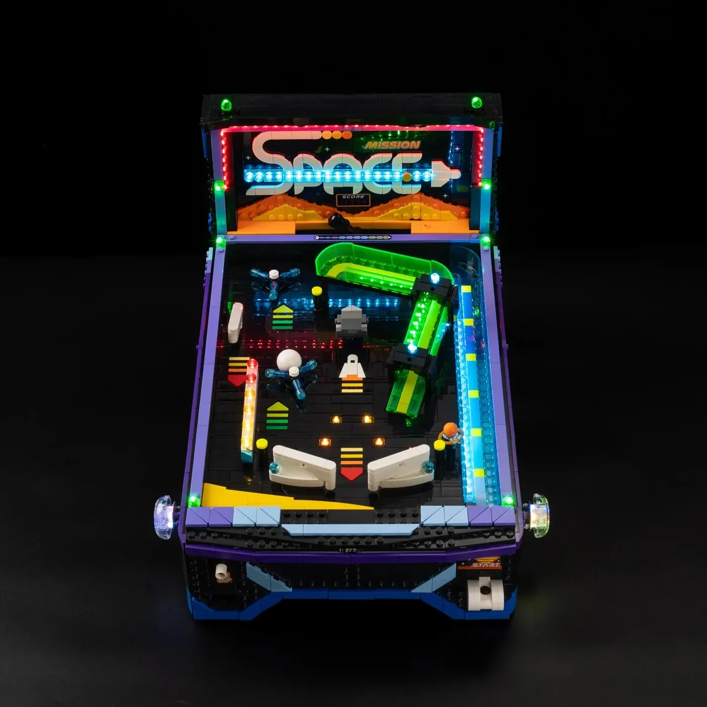 Premium-Beleuchtungsset kompatibel mit LEGO® Icons Arcade Pinball Machine 11374 — 20