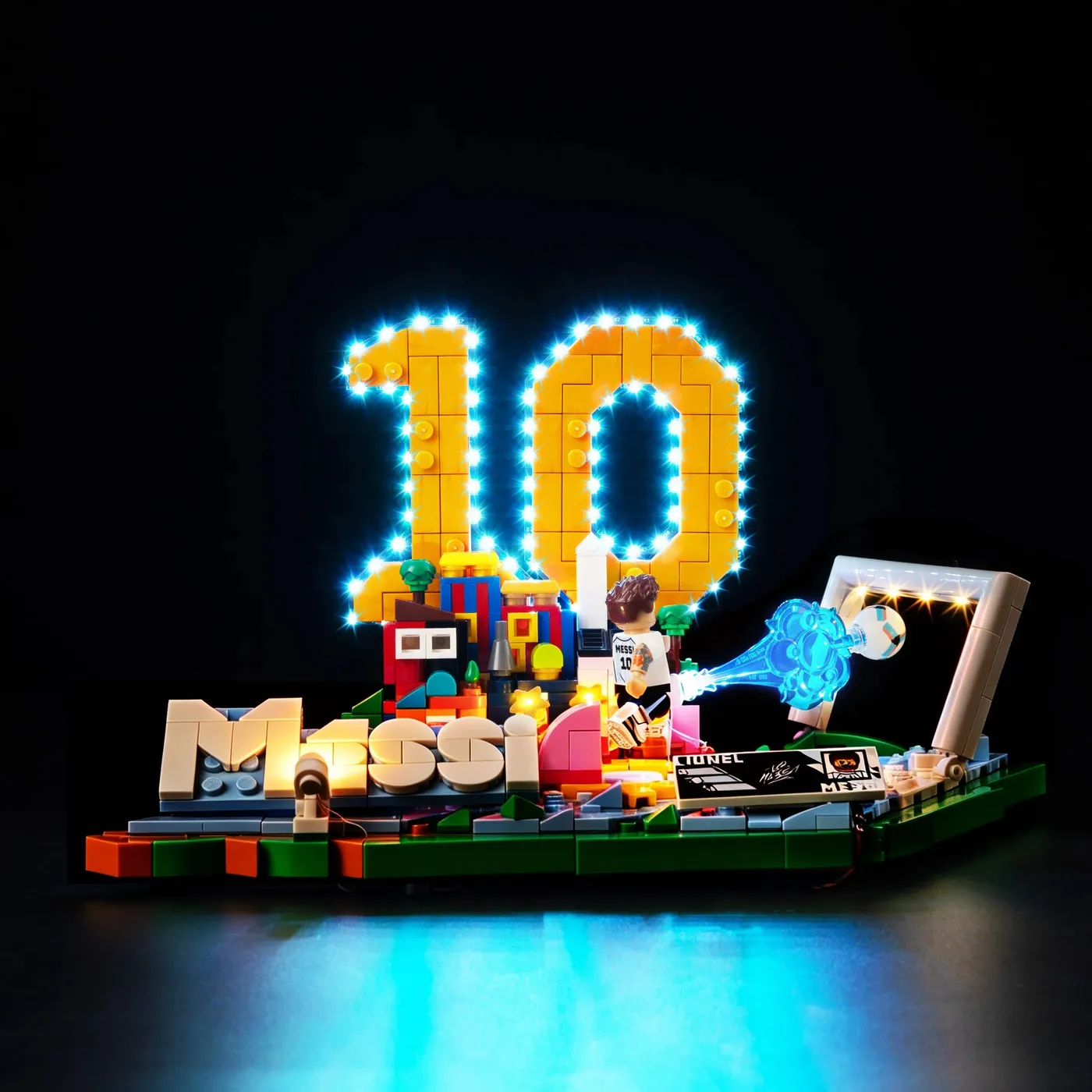Premium Light Kit Compatible with LEGO® Editions Lionel Messi – Soccer Highlights 43011 — 5