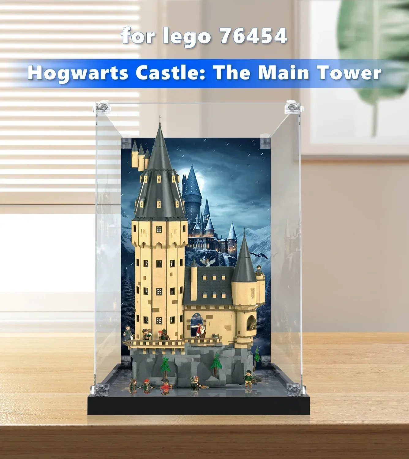 Gablota ekspozycyjna do LEGO® Harry Potter™ Hogwarts™ Castle: The Main Tower 76454 — 4