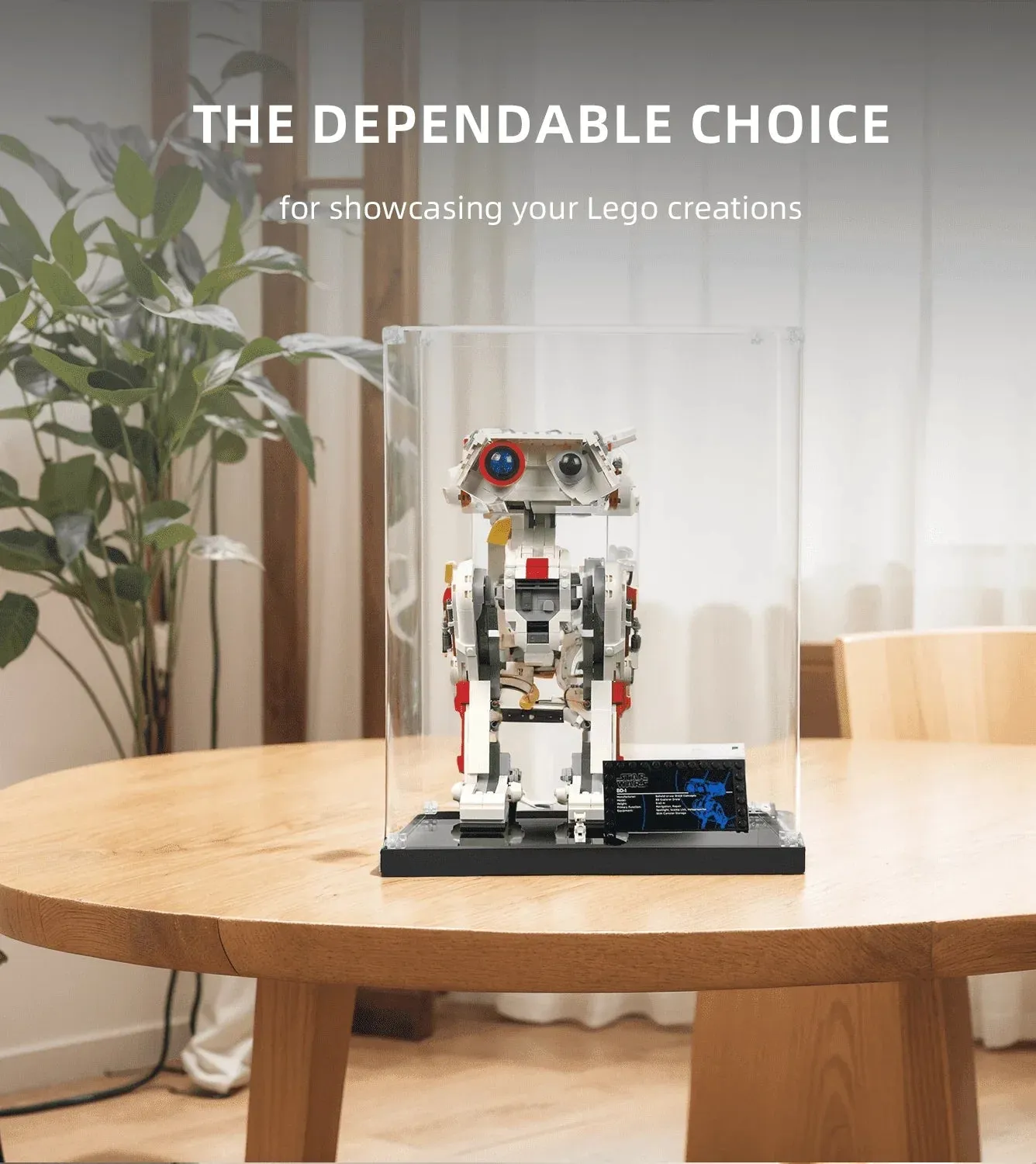 Vitrine für LEGO Star Wars BD-1 75335 — 3