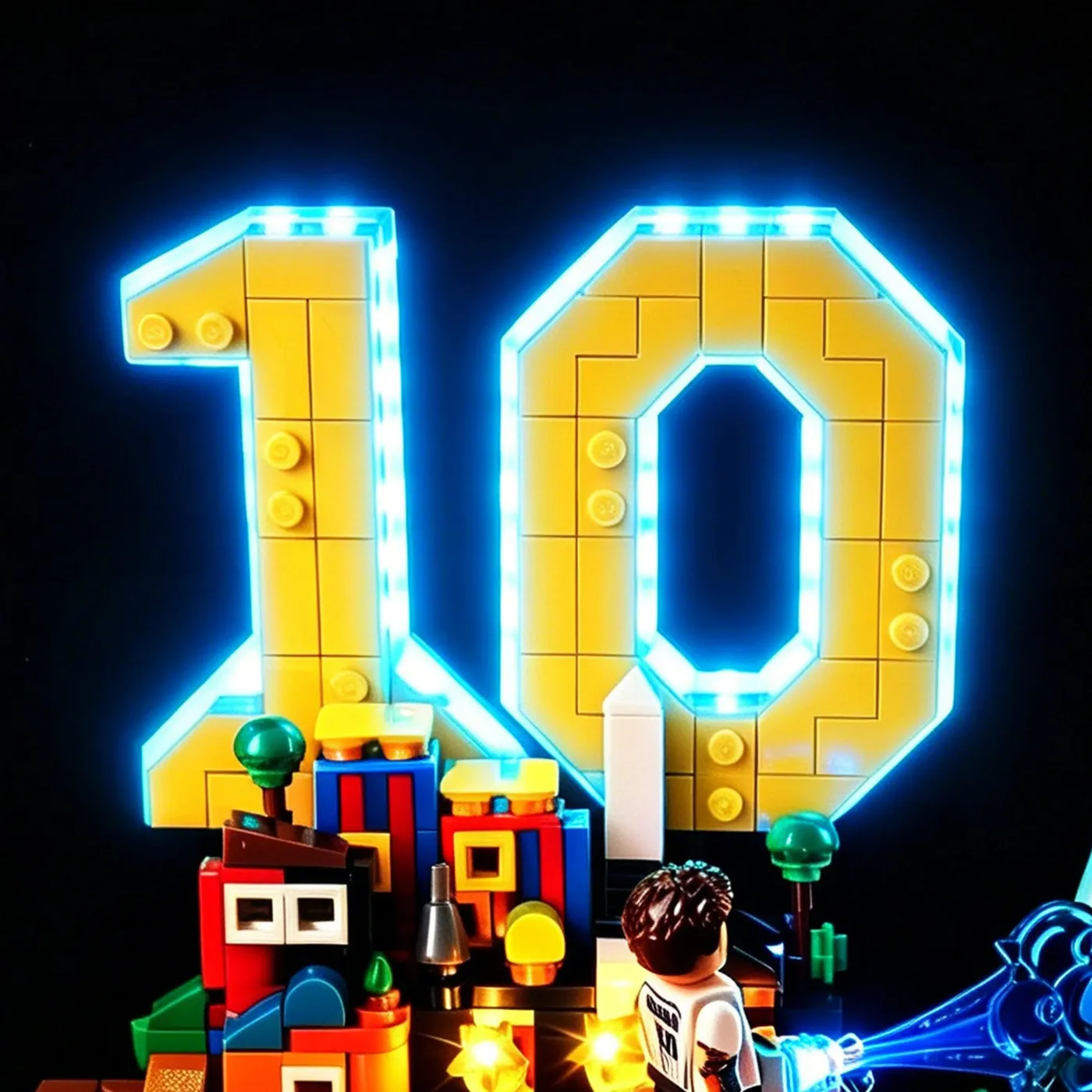 Premium Light Kit Compatible with LEGO® Editions Lionel Messi – Soccer Highlights 43011 — 17
