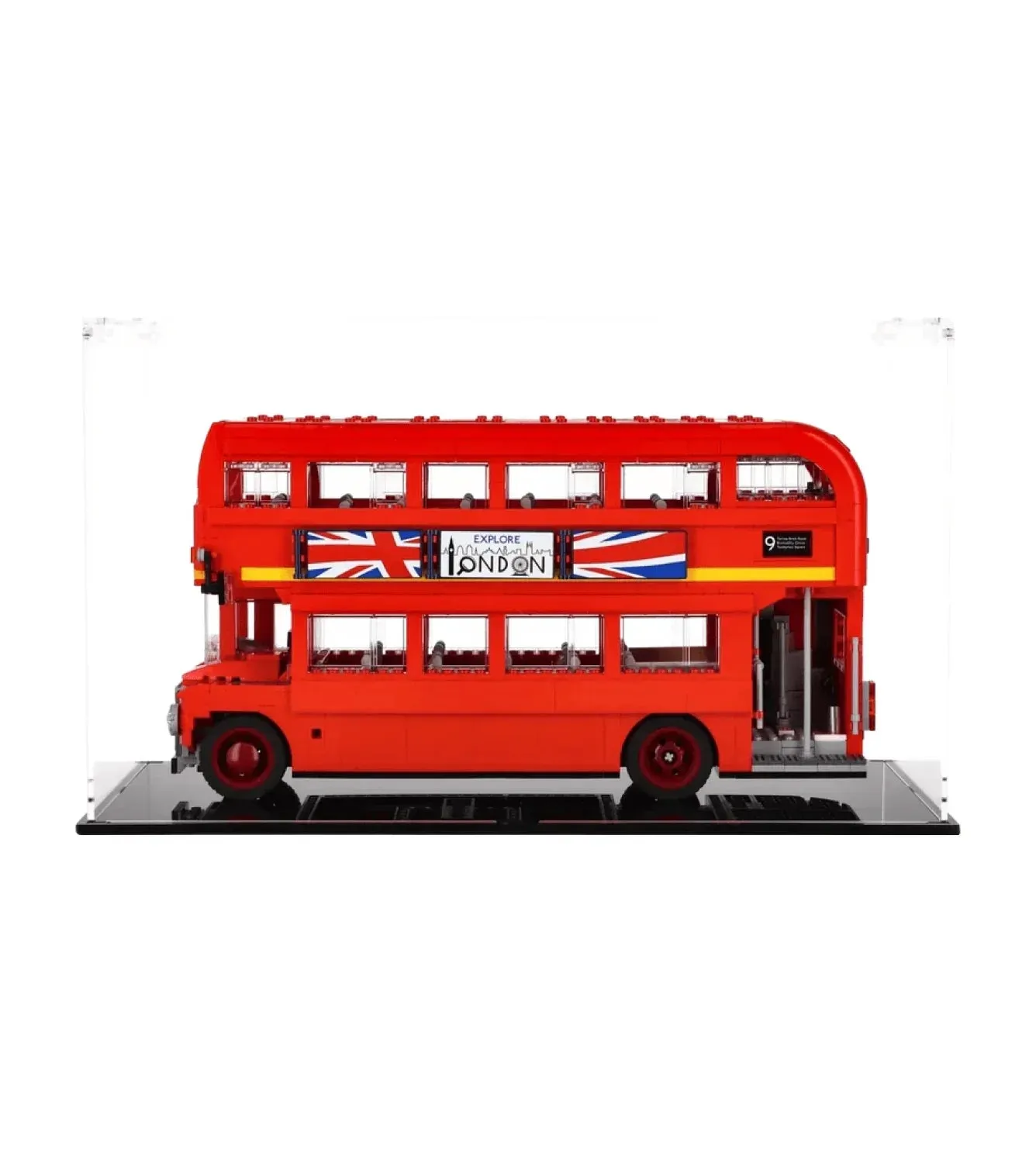 Vitrine für Lego London Bus 10258