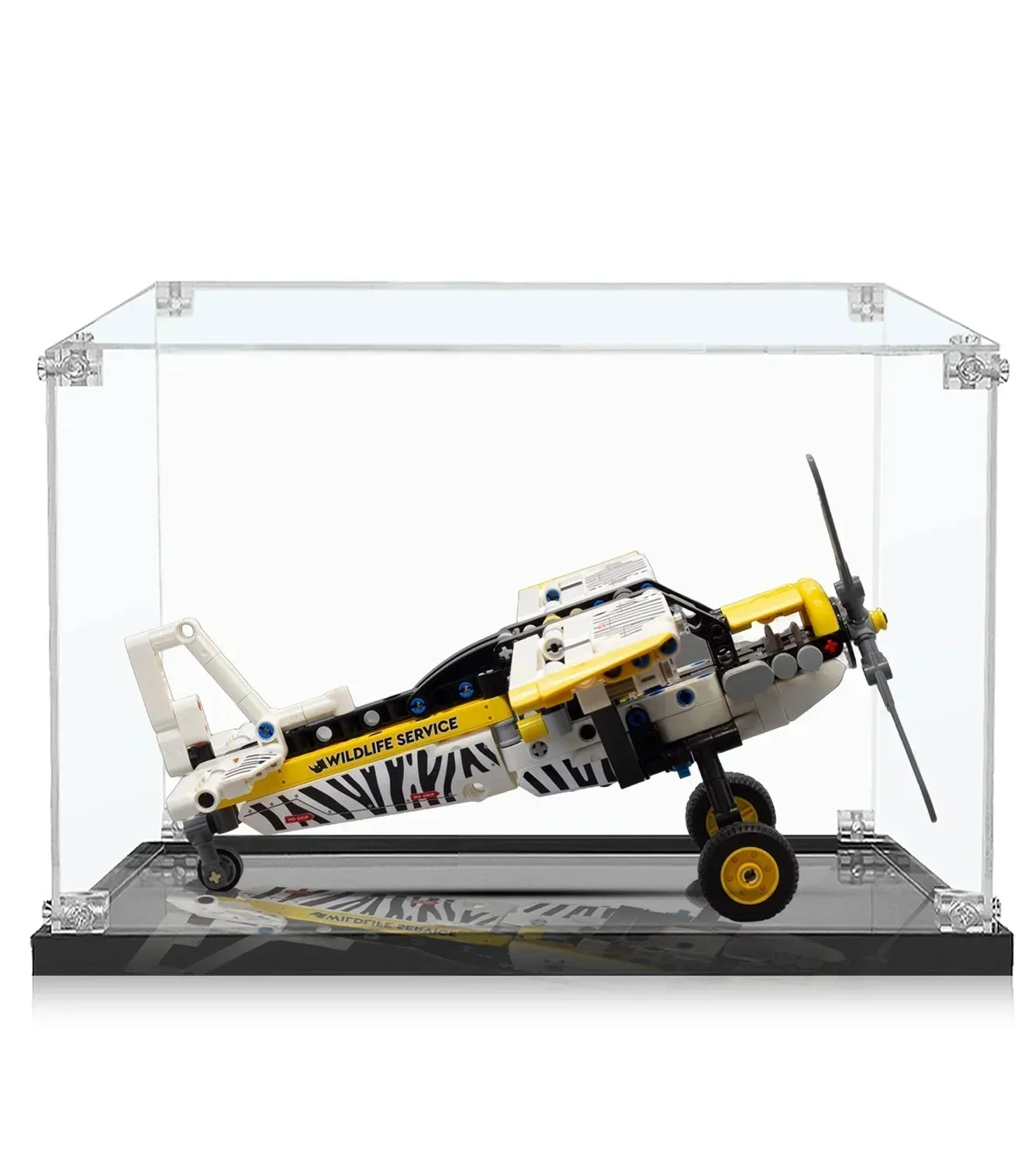 Vitrine für LEGO® Technic™ Bush Plane 42198