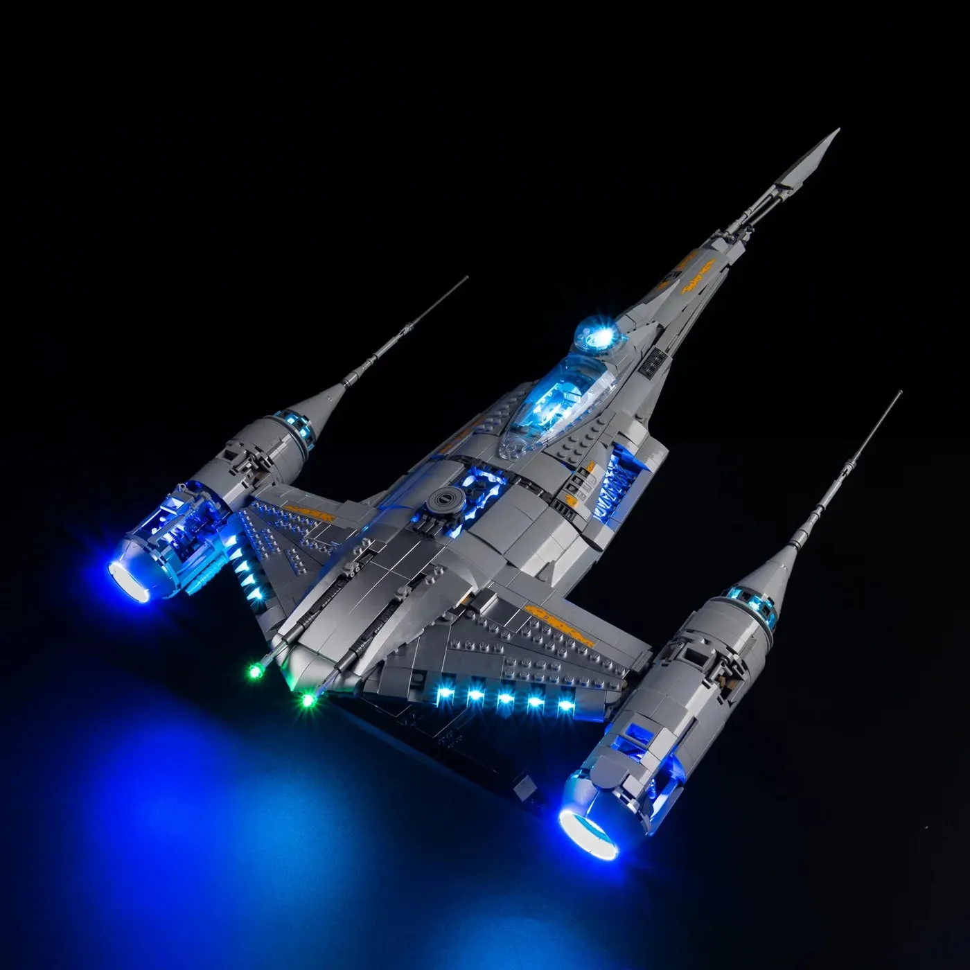 Premium-belysningskit kompatibelt med LEGO® Star Wars™ The Mandalorian's N-1 Starfighter™ 75442 — 13