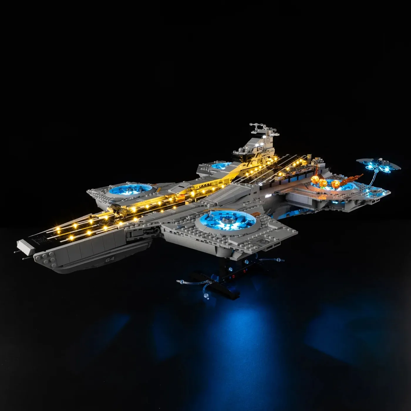 Premium Light Kit Compatible with LEGO Marvel S.H.I.E.L.D. Helicarrier 76354 — 3