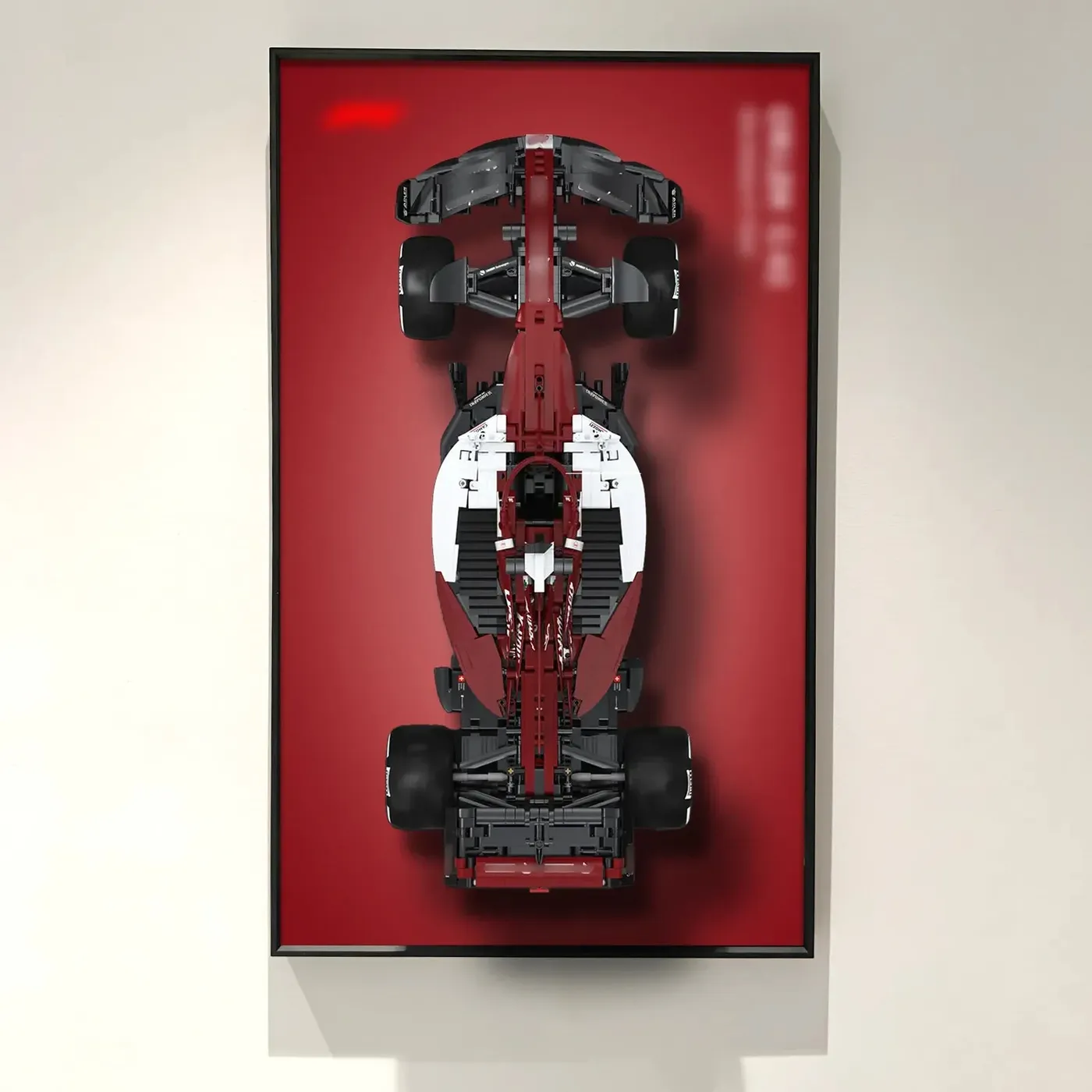 Väggmonterad displayram för Alfa Romeo F1 Team ORLEN C42 C64005 — 10