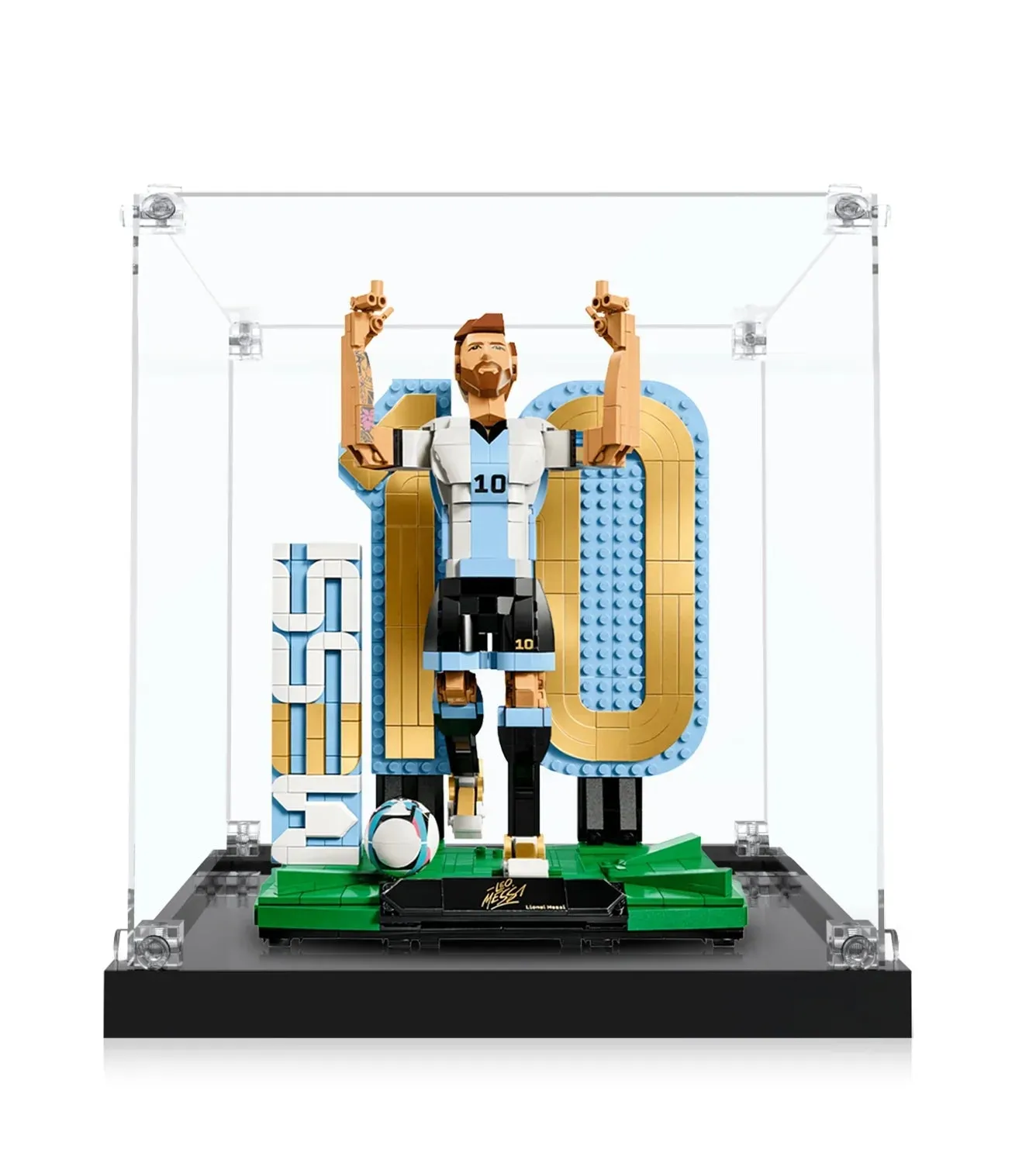 Vitrine für LEGO® Lionel Messi – Soccer Legend 43015 — 2