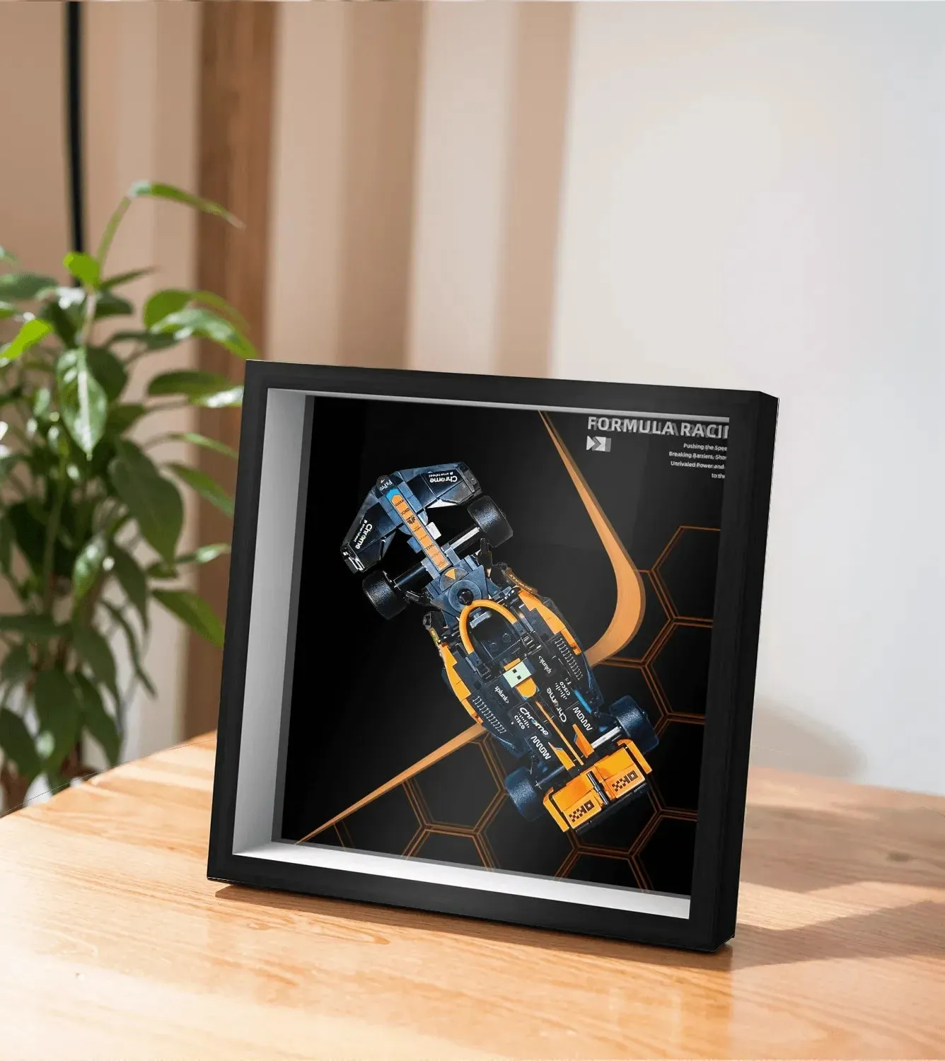 Display Frame for Lego Speed Champions 2023 McLaren Formula 1 Race Car 76919