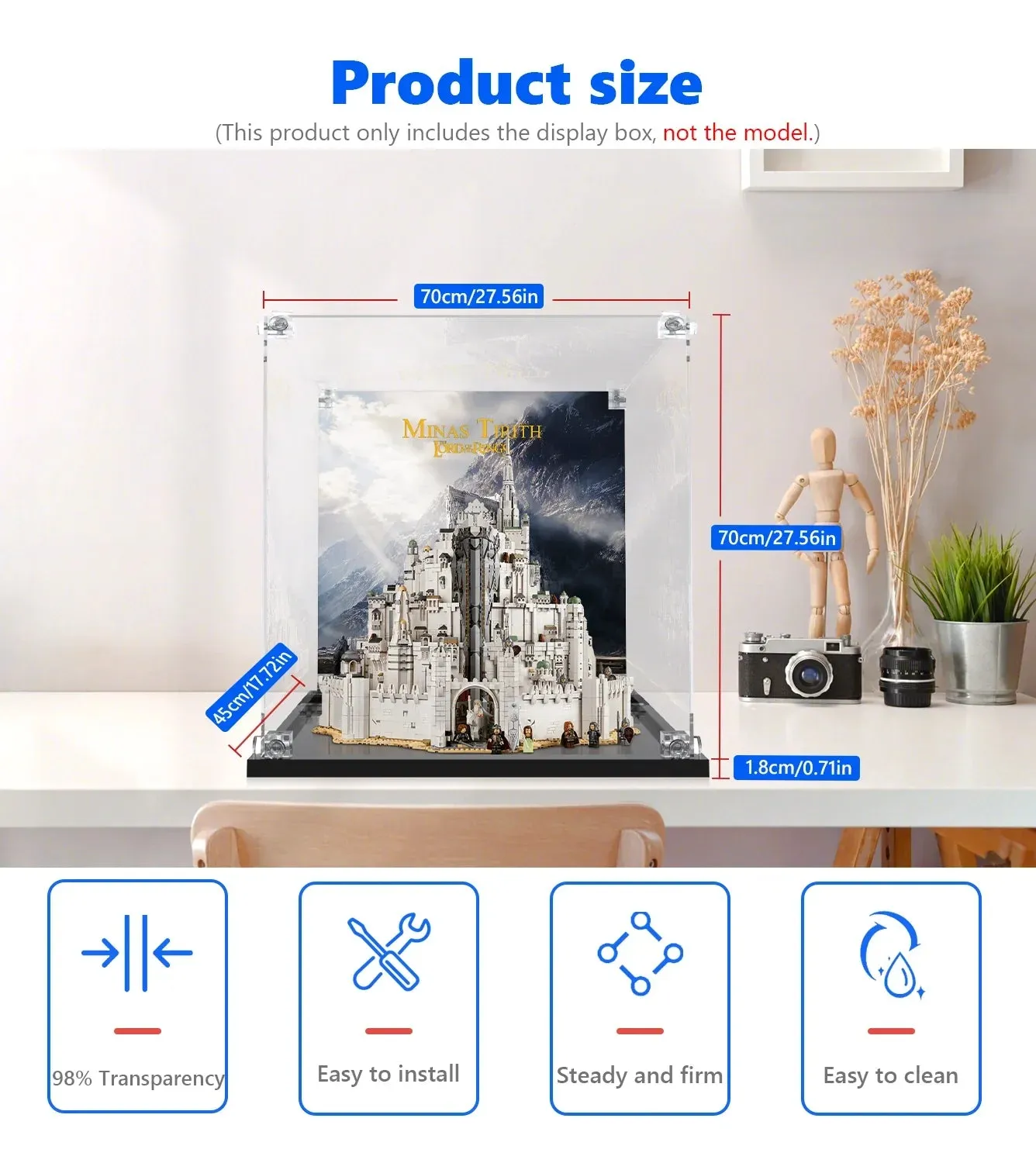 Monter för LEGO® Icons The Lord of the Rings: Minas Tirith™ 11377 — 5
