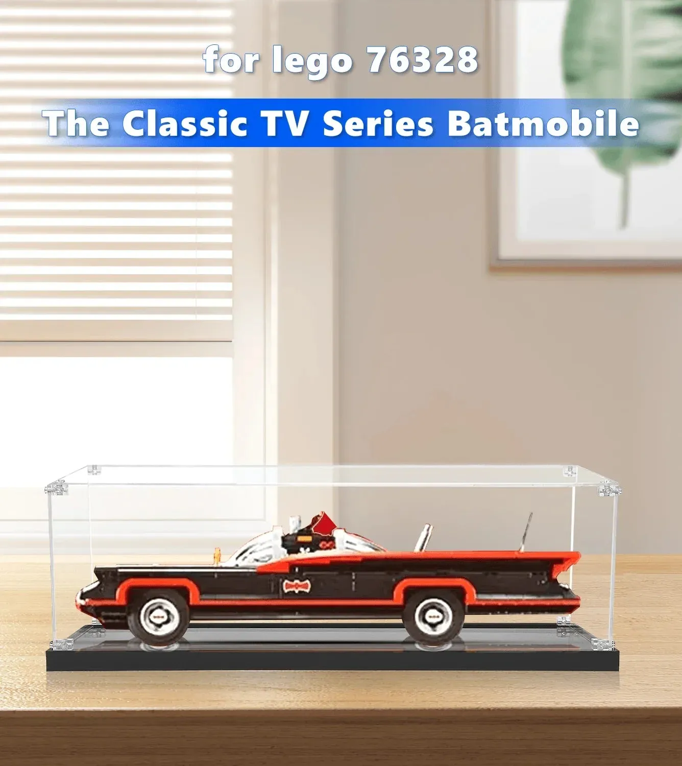 Eksponavimo dėžė LEGO The Classic TV Series Batmobile (mastelis 1:10) 76328 — 2