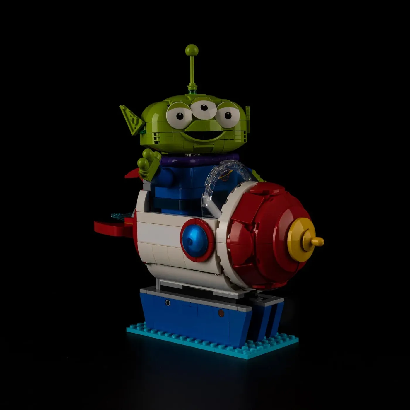 Premium-belysningskit kompatibelt med LEGO® Disney™ Alien with Pizza Planet Rocket Ride 43307 — 8