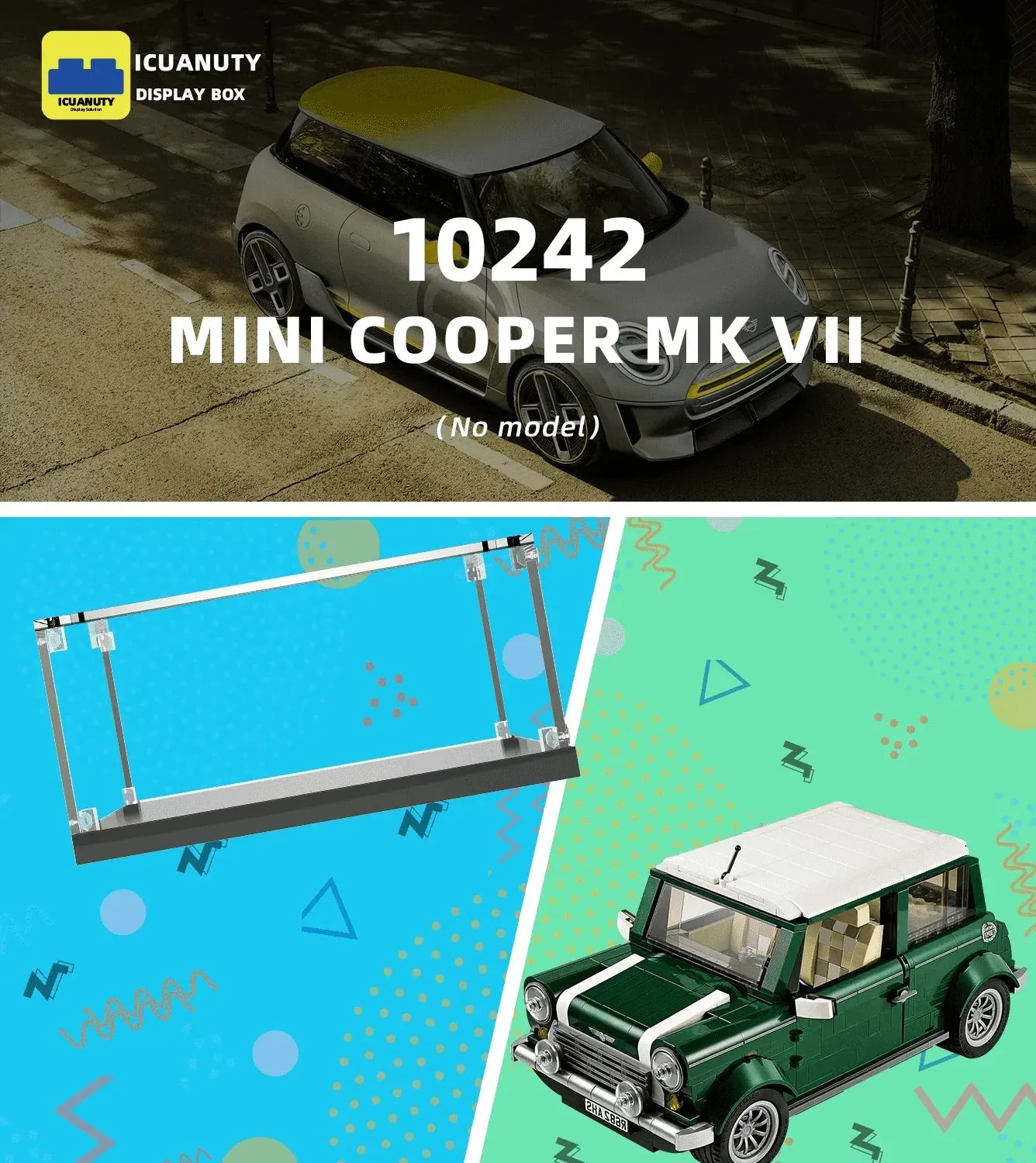 Eksponavimo dėžė LEGO MINI Cooper MK VII 10242 — 4