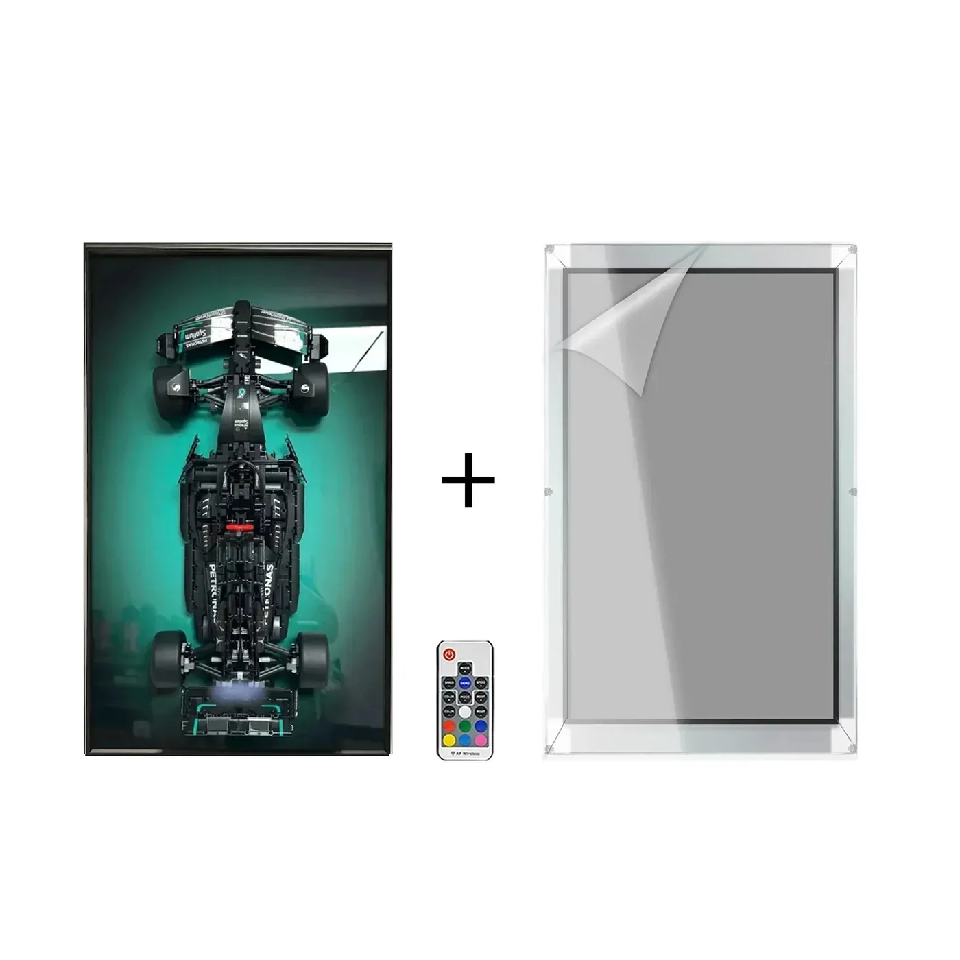 Väggmonterad displayram för Lego Technic™ Mercedes-AMG F1 W14 E Performance (42171) — 26