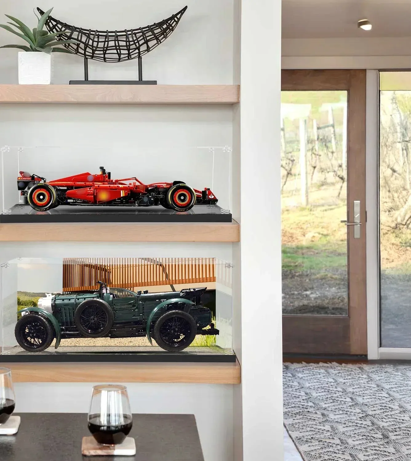 Vitrine für den Oldtimer MouldKing Bentley Blower 13191 — 6