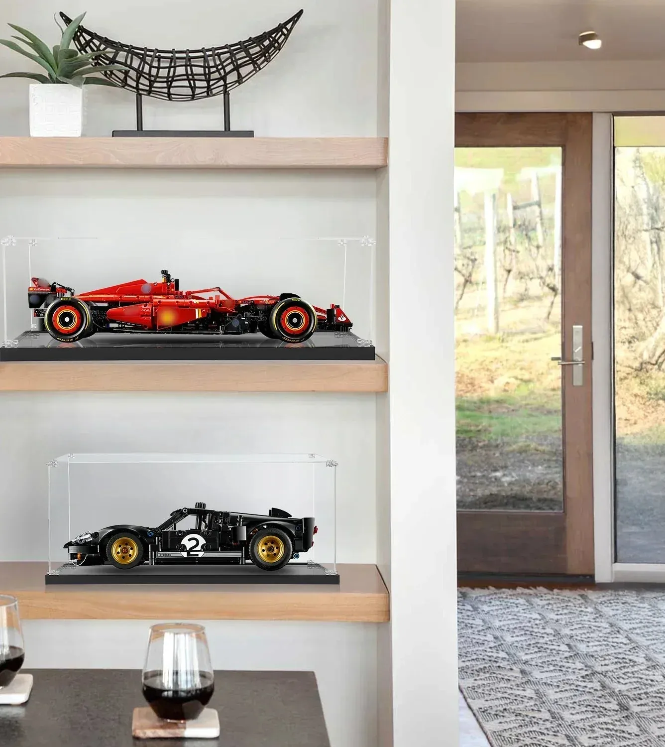 Display Case For LEGO Technic 1966 Ford GT40 MKII Race Car 42223 — 7