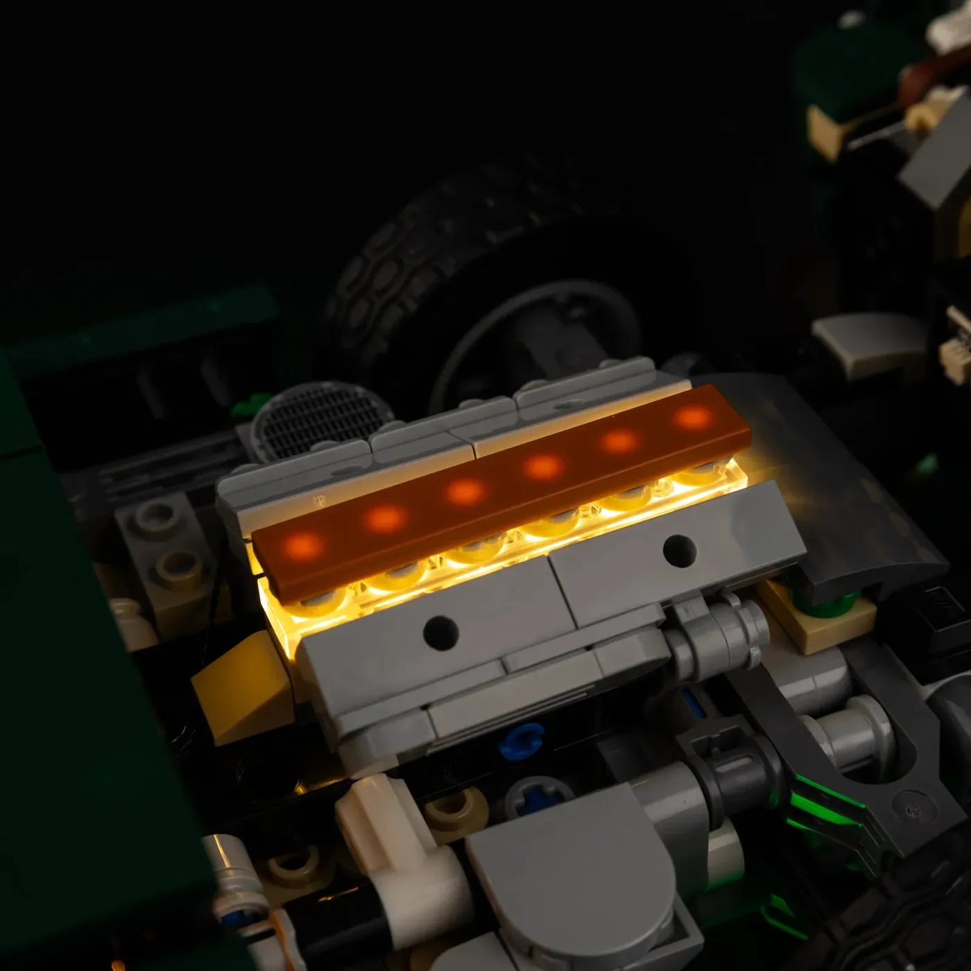 Premium-Beleuchtungsset kompatibel mit LEGO® Icons Jaguar E-Type 11381 — 15