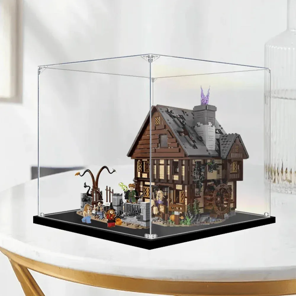 Display Case for LEGO Ideas Disney Hocus Pocus: The Sanderson Sisters' Cottage 21341 , 21325 — 2