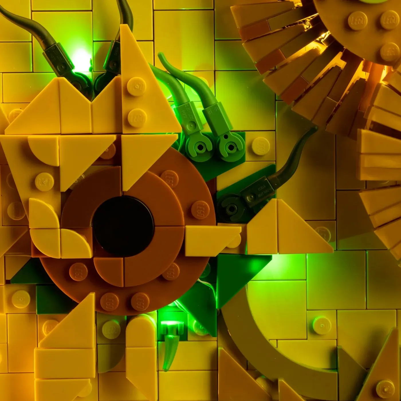 Apšvietimo rinkinys Lego Art Vincent van Gogh – Sunflowers 31215 — 13