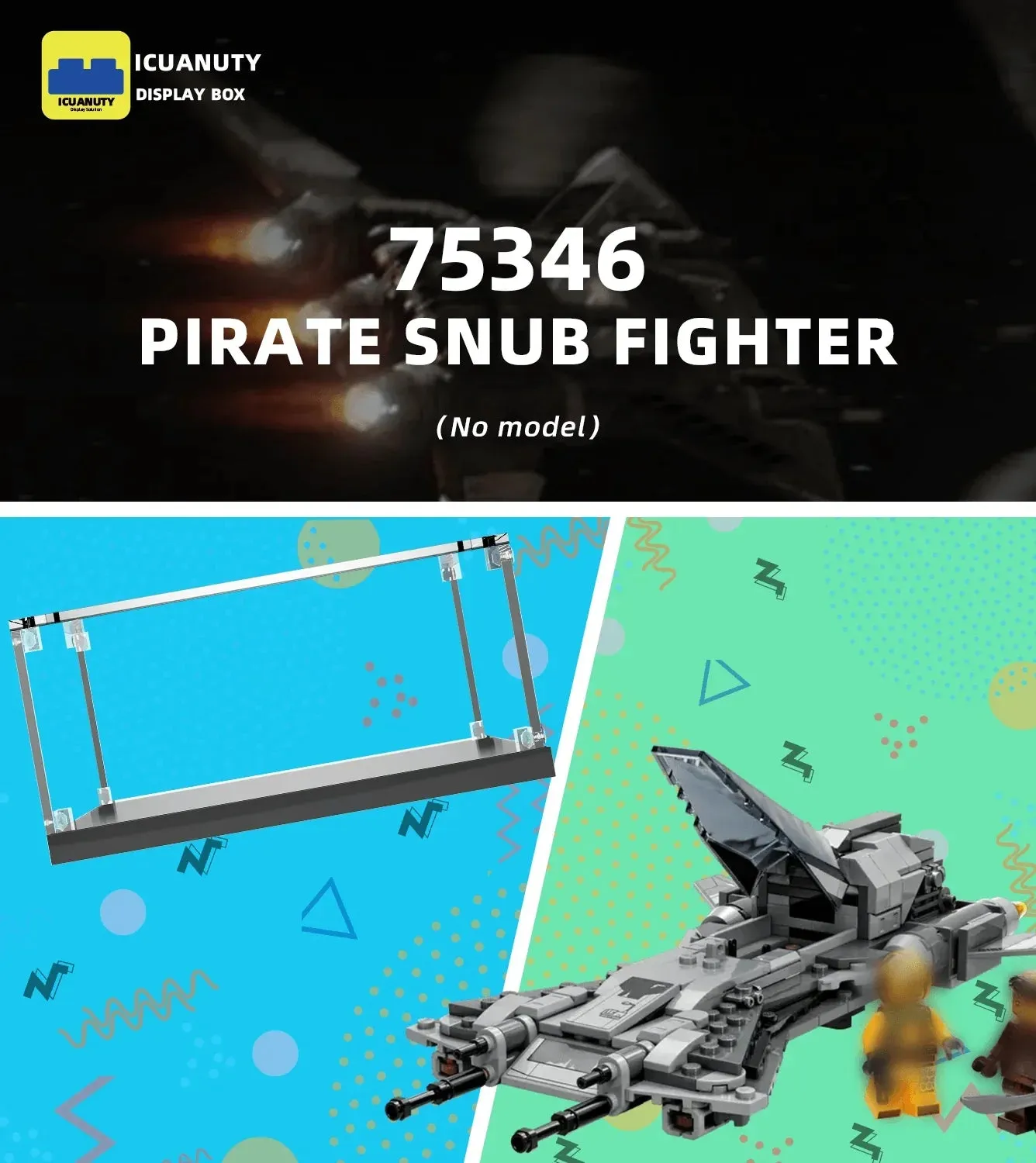 Eksponavimo dėžė LEGO Star Wars Pirate Snub Fighter 75346 — 6