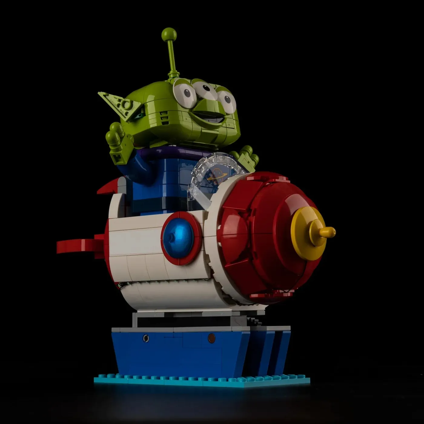 Premium-belysningskit kompatibelt med LEGO® Disney™ Alien with Pizza Planet Rocket Ride 43307 — 16