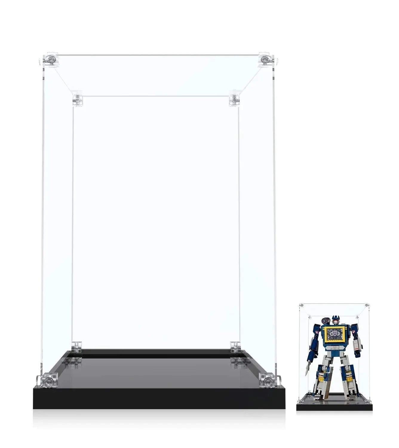 Display case for LEGO® Icons Transformers Soundwave 10358 — 4
