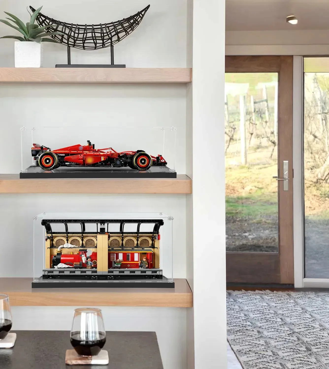 Vitrine für LEGO® Harry Potter™ Book Nook: Hogwarts™ Express 76450 — 7