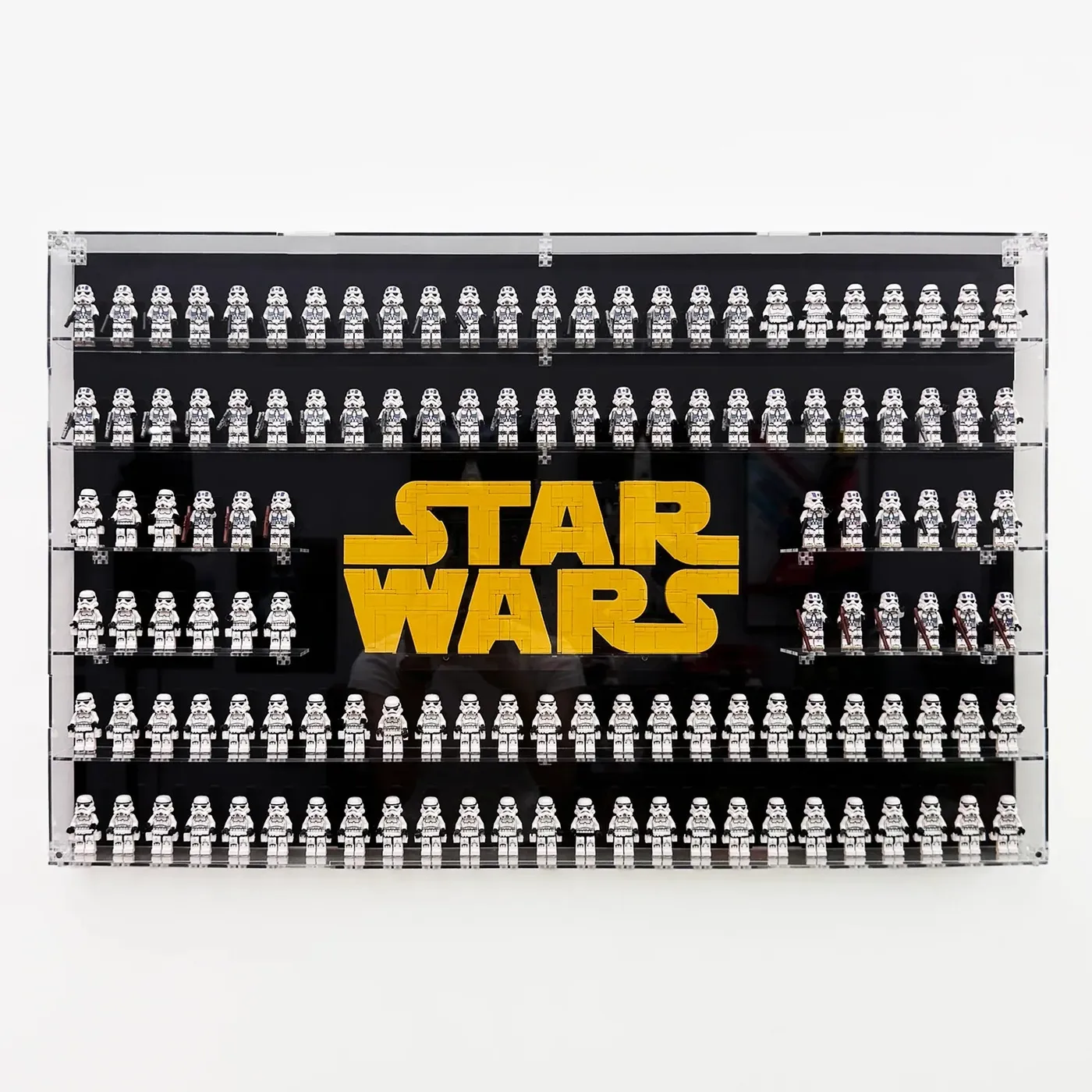Vitrine für LEGO® Star Wars Minifiguren – für 150 Figuren, 6-stufige Galactic Minifiguren-Vitrine