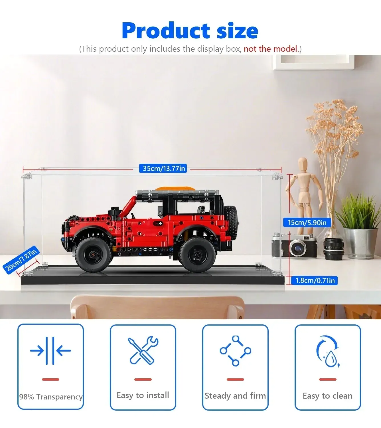 Eksponavimo dėžė LEGO® Technic™ Ford Bronco® SUV 42213 — 5