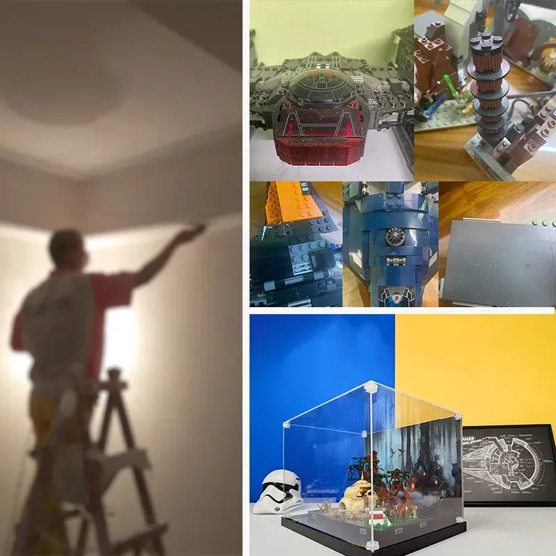Akrylmonter från KABO: den perfekta väktaren för värdefull LEGO under renoveringar
