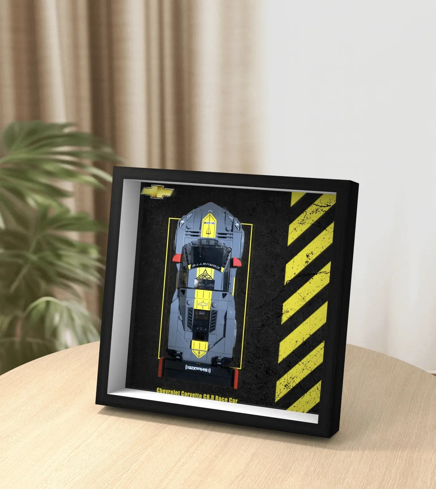 Displayram för bilmodellen LEGO Speed Champions Chevrolet Corvette 76903 — 2