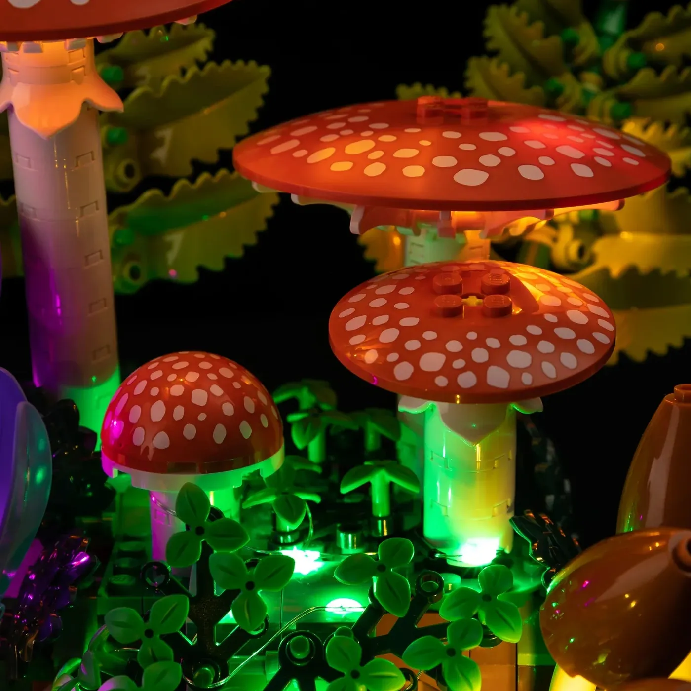 Premium Light Kit Compatible with LEGO Botanicals Woodland Mushrooms 11505 — 21